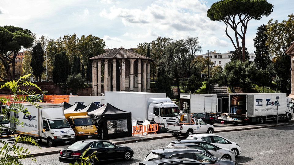 &nbsp;Il set romano di Mission Impossible