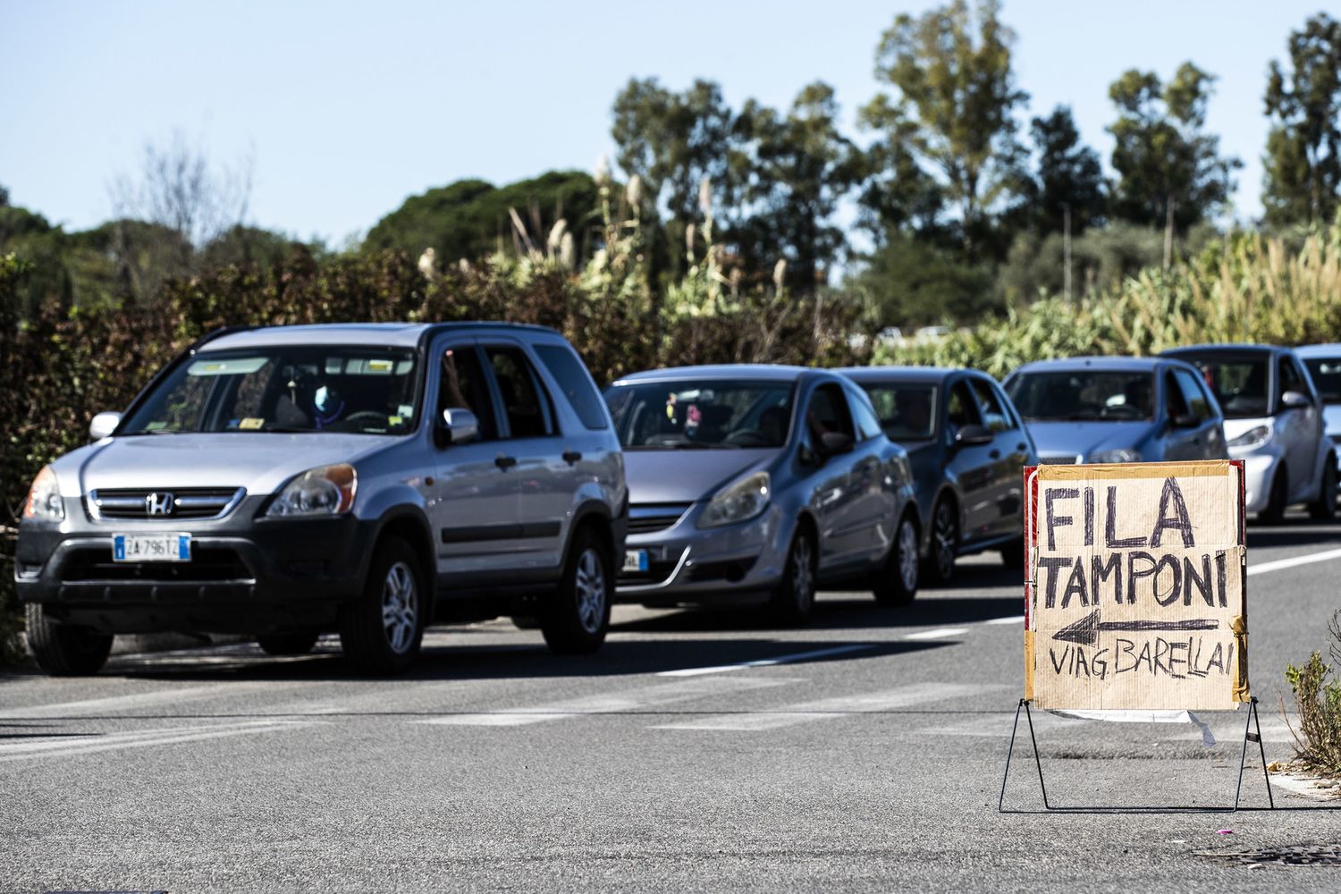 File, tamponi, drive in