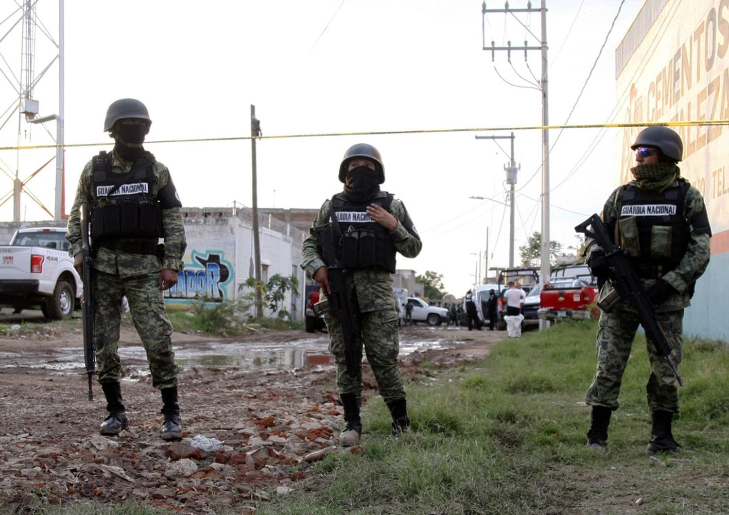 Forse di sicurezza nello Stato messicano di Guanajato