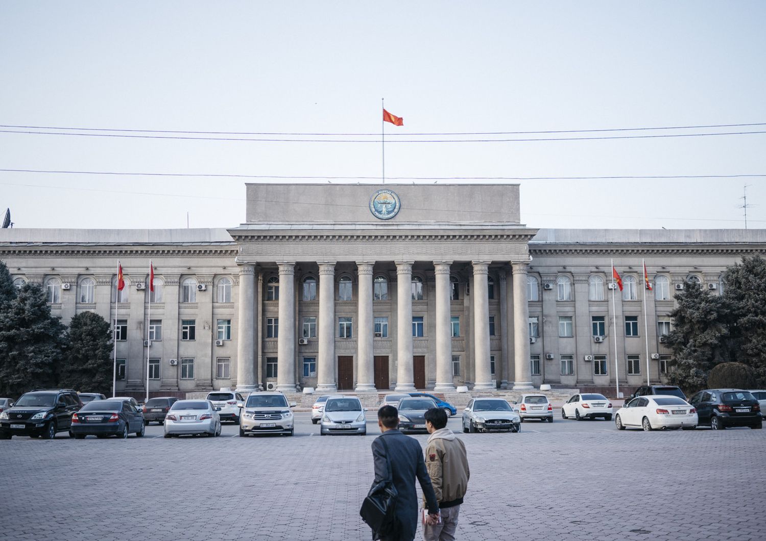 Il palazzo del governo del Kirghizistan
