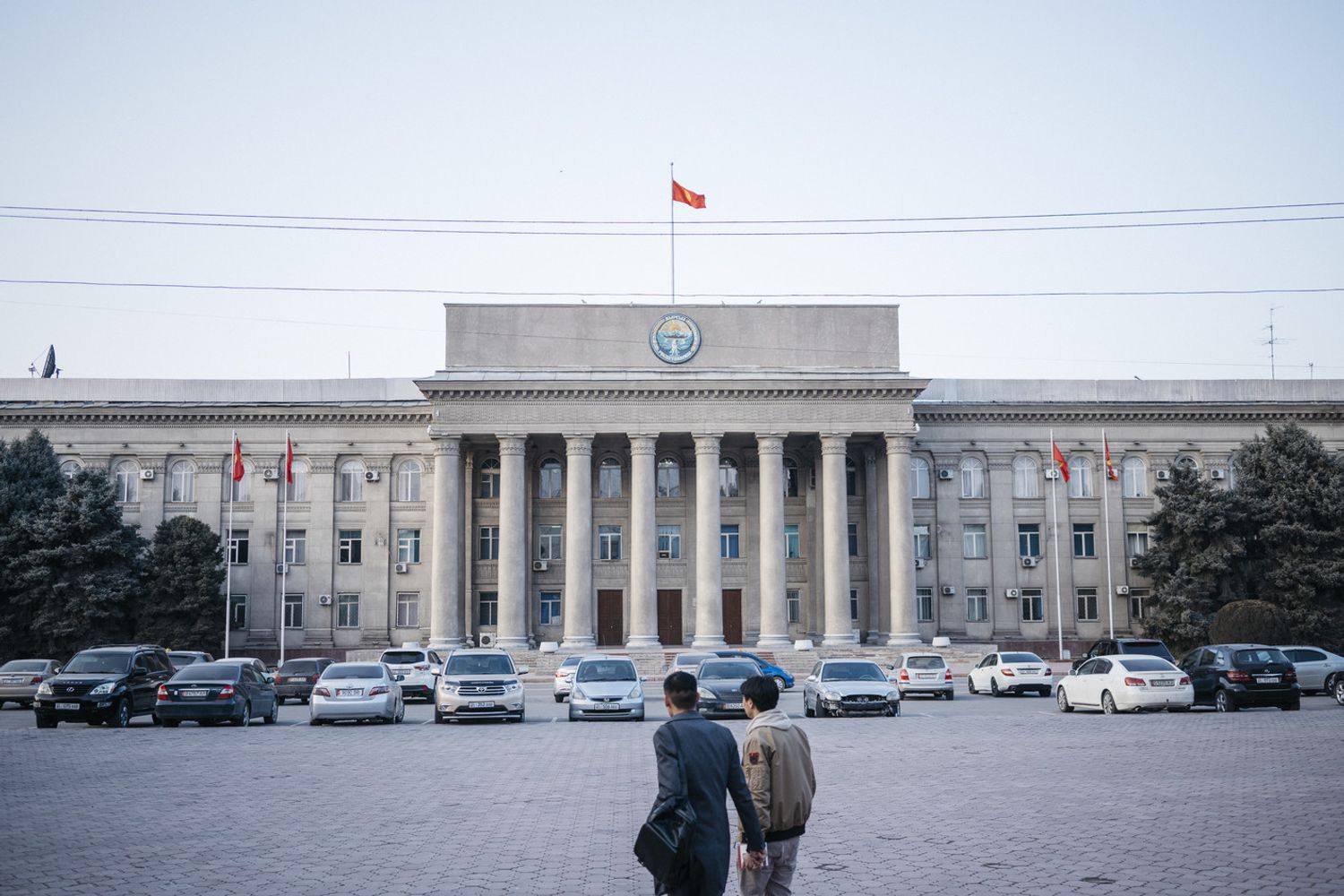 Il palazzo del governo del Kirghizistan
