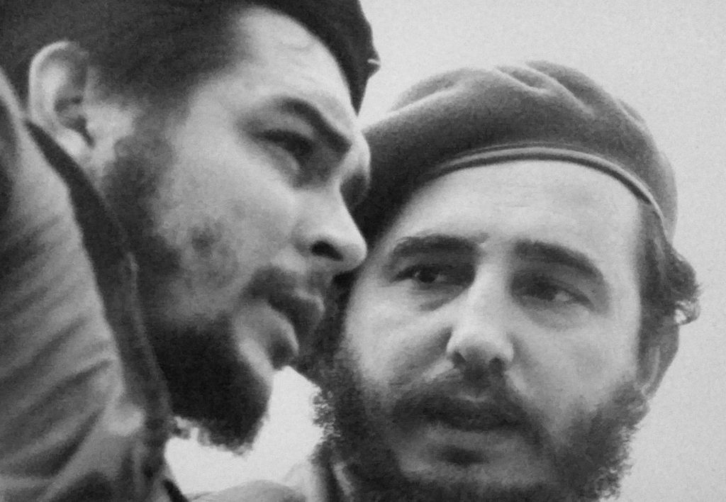 Che Guevara e Fidel Castro all'Avana durante la crisi della Baia dei Porci