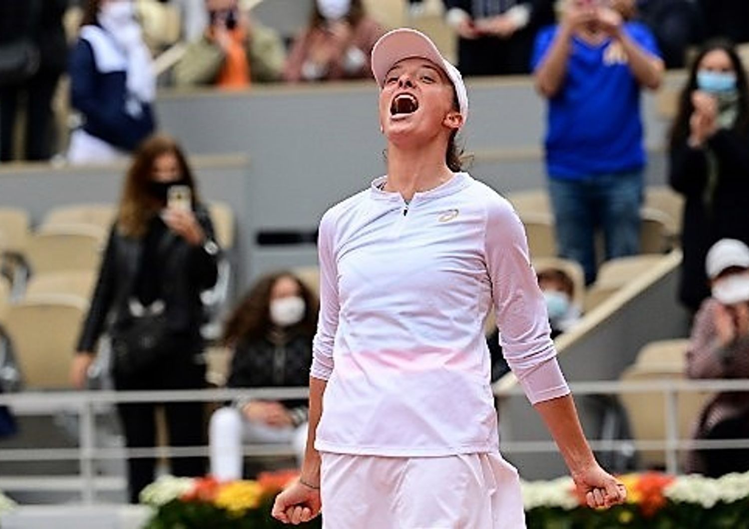 La campionessa di Roland Garros 2020, la polacca Iga Świątek&nbsp;