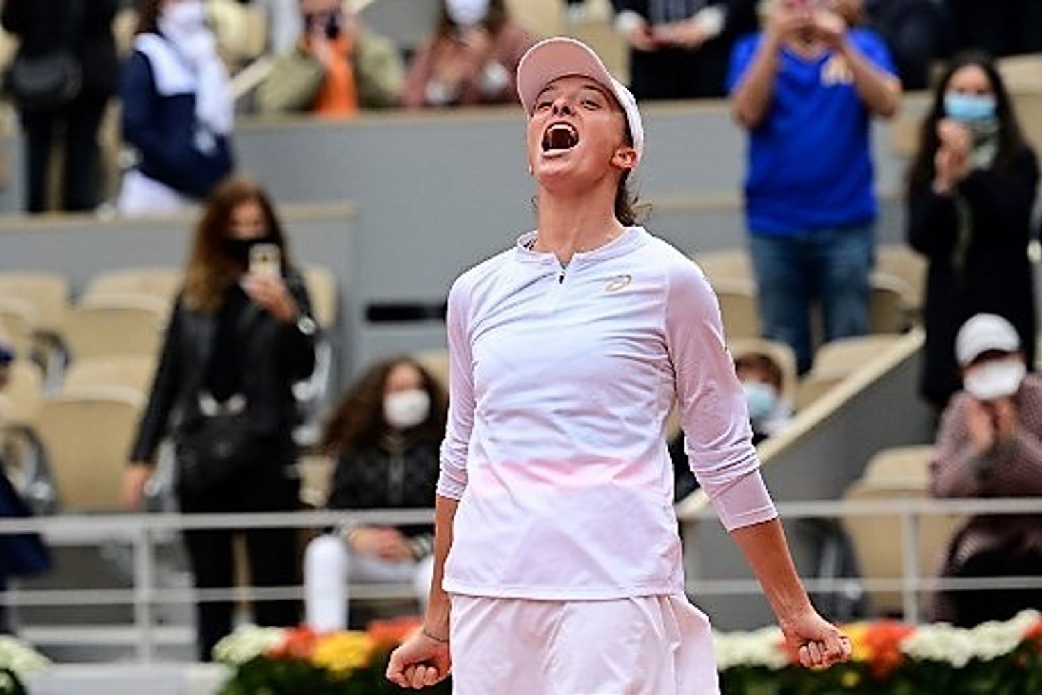 La campionessa di Roland Garros 2020, la polacca Iga Świątek&nbsp;