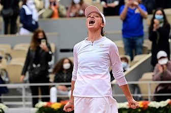 La campionessa di Roland Garros 2020, la polacca Iga Świątek&nbsp;