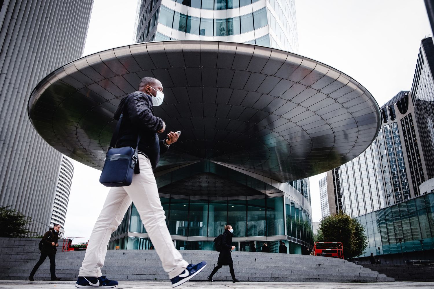 Covid e mascherine, Francia