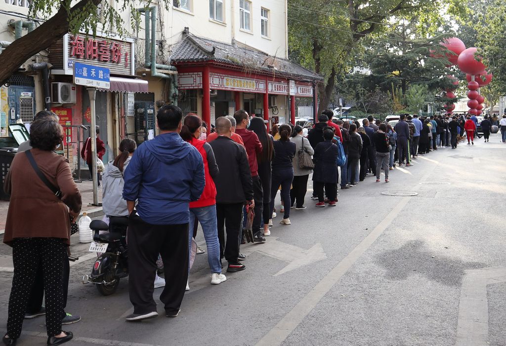 Cina, tamponi a Qingdao