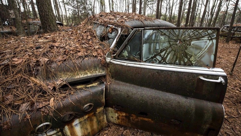 White, Georgia, Museo Old Car City USA, il pi&ugrave; grande museo al mondo di automobili classiche dismesse