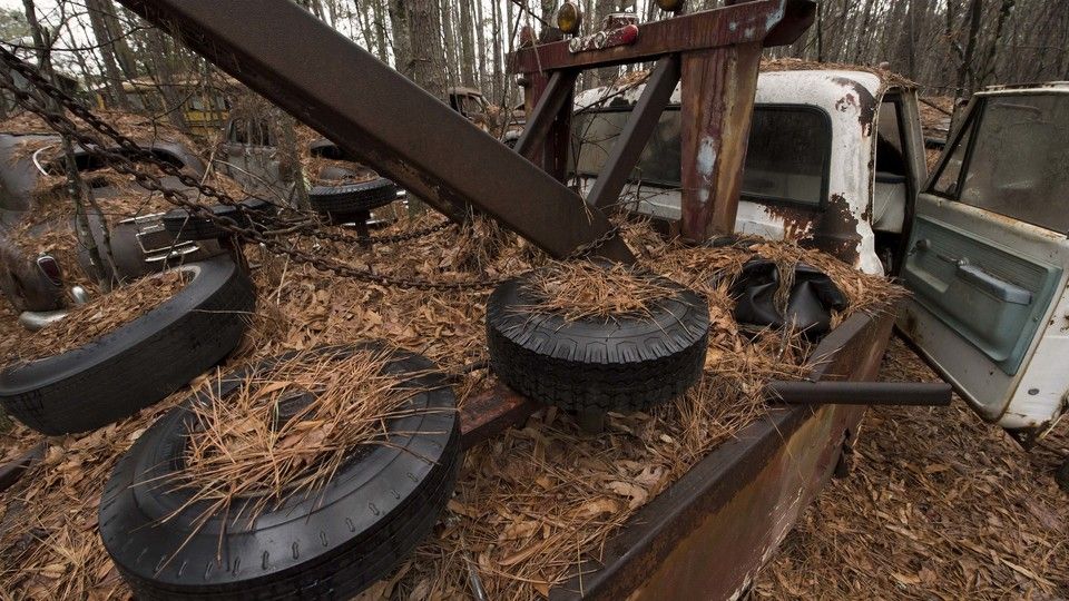 White, Georgia, Museo Old Car City USA, il pi&ugrave; grande museo al mondo di automobili classiche dismesse