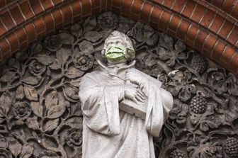 Statua Martin Lutero a Berlino