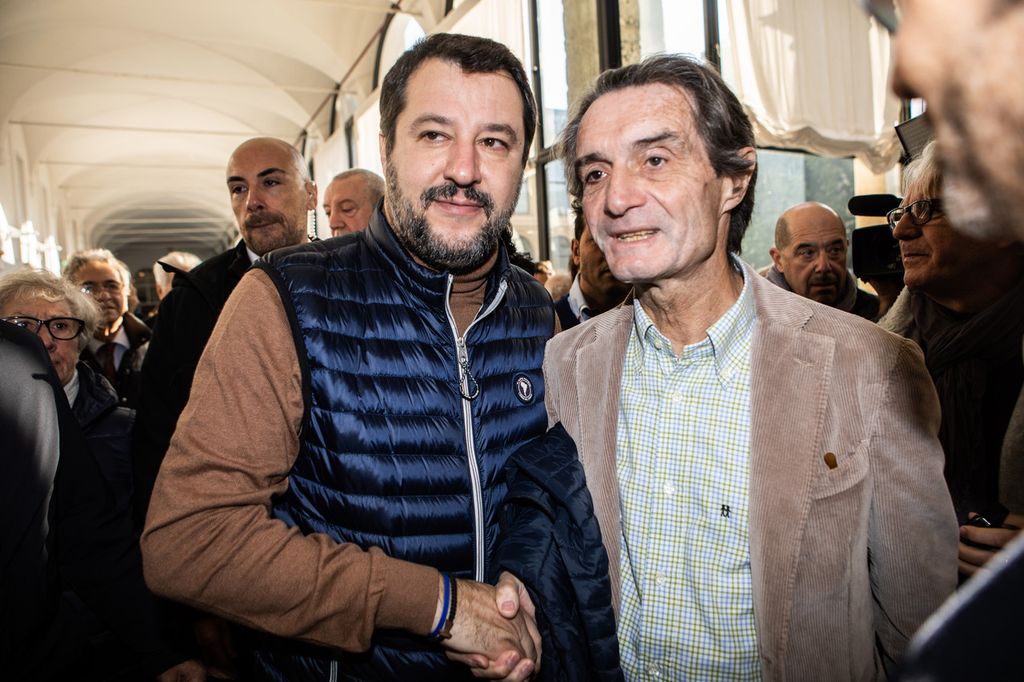 Matteo Salvini Attilio Fontana
