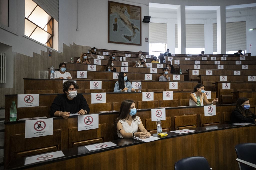 Aula universit&agrave;, Roma
