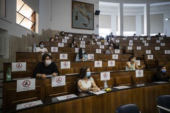 Aula universit&agrave;, Roma
