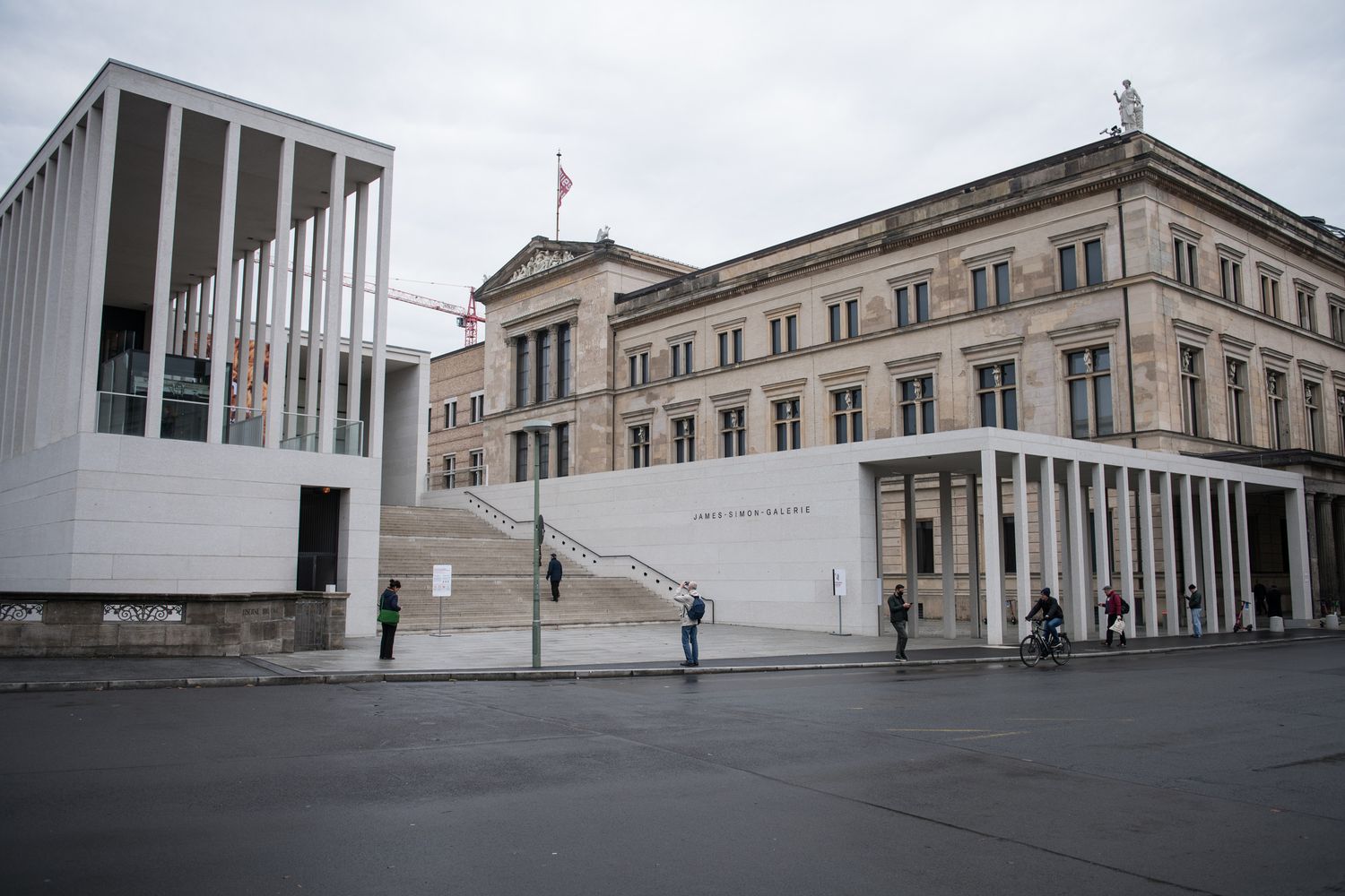 L'ingresso della James Simon Gallery, parte dell'Isola dei Musei