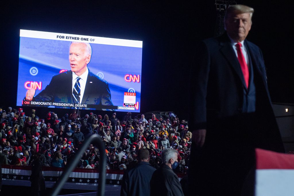 Video su Biden. Donald Trump ieri in Pennsylvania