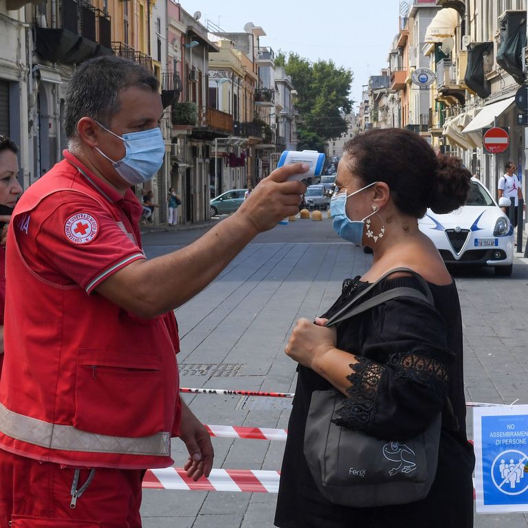 Coronavirus, Calabria