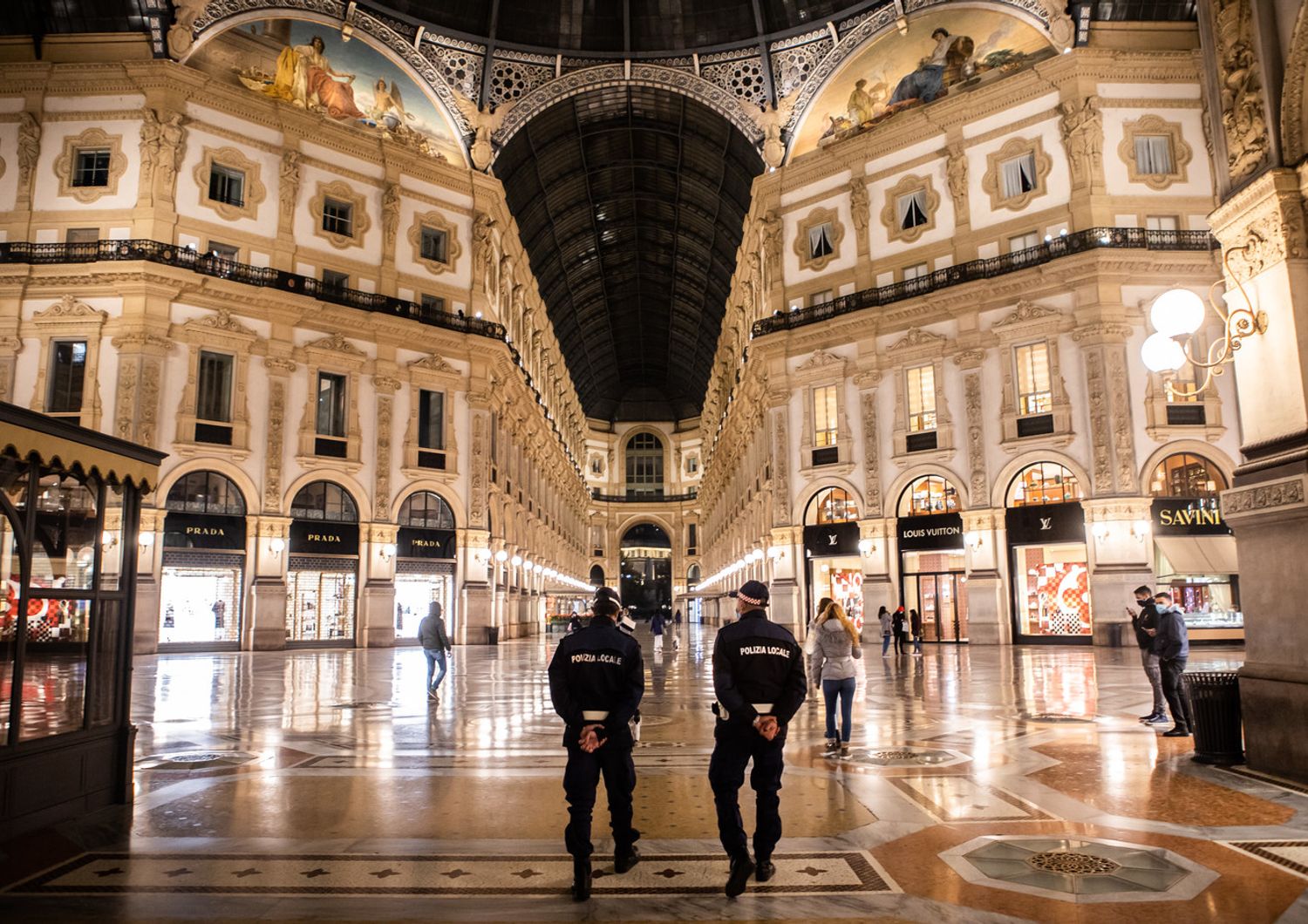 Milano, coprifuoco per il Covid