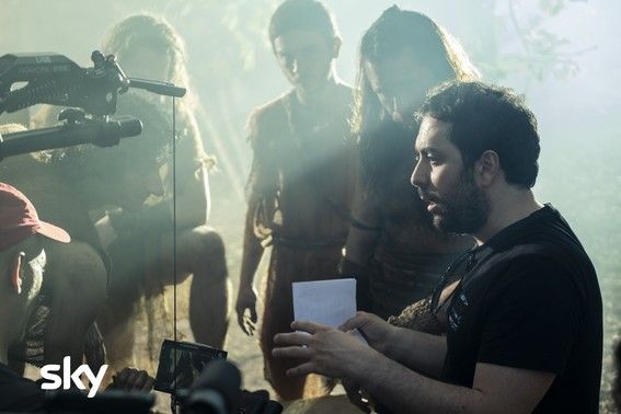 Matteo Rovere sul set di 'Romulus'