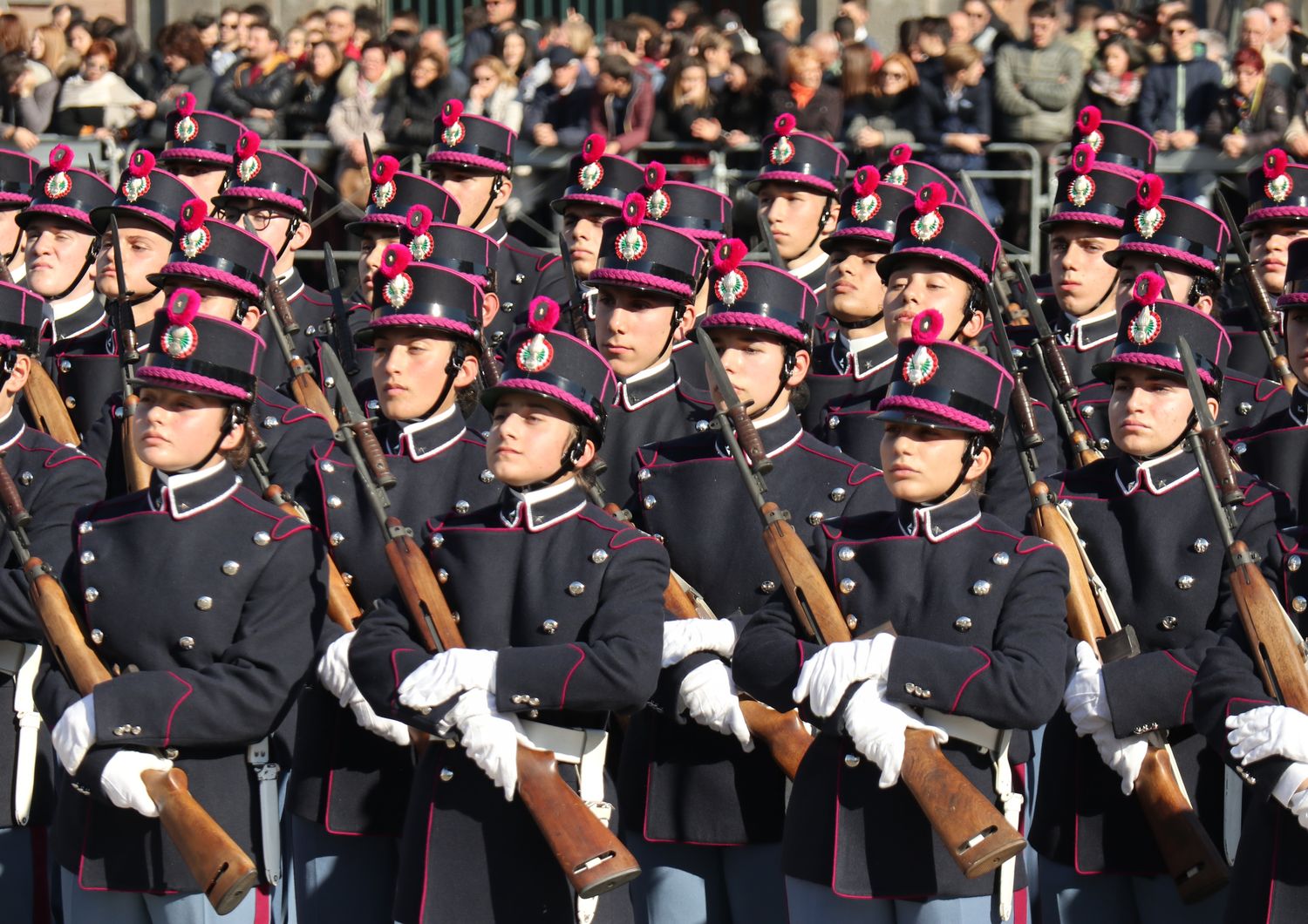 Allievi della Scuola militare Nunziatella di Napoli