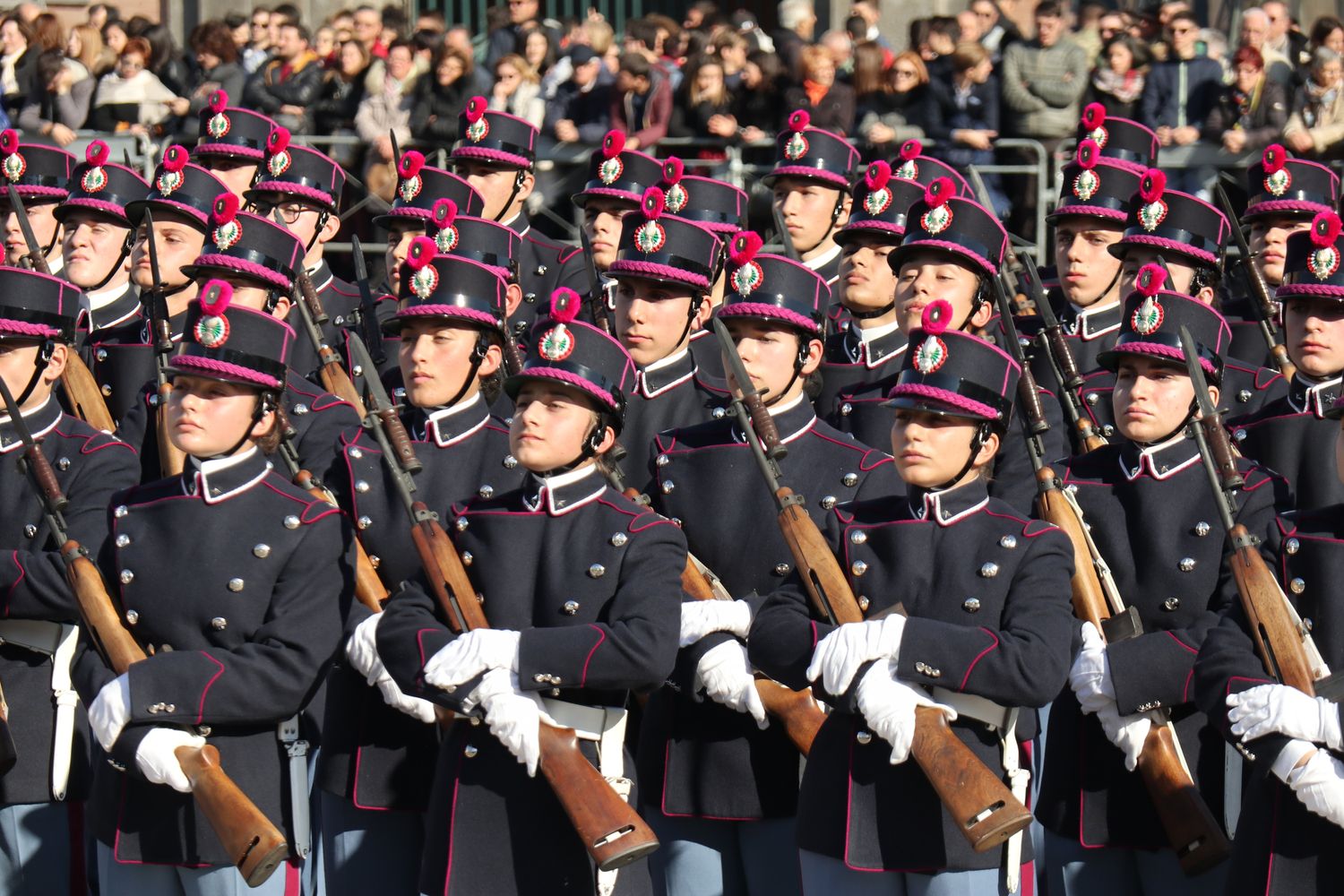 Allievi della Scuola militare Nunziatella di Napoli