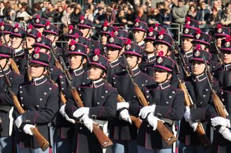 Allievi della Scuola militare Nunziatella di Napoli