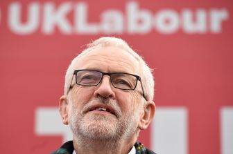 &nbsp;L'ex leader del partito laburista britannico, Jeremy Corbyn