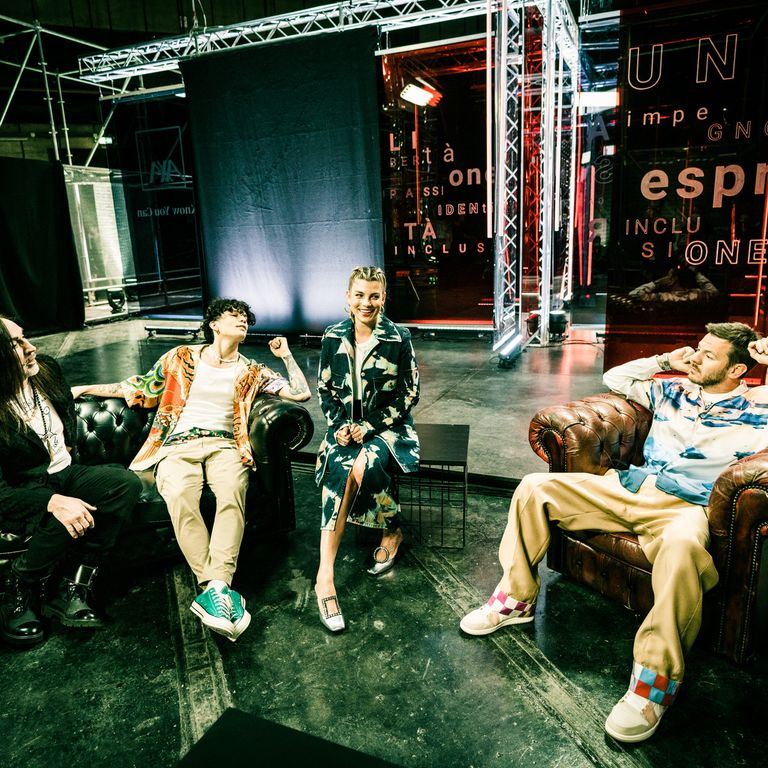 I giudici del talent show Emma Marrone, Manuel Agnelli, Hell Raton&nbsp;