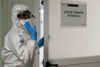 Covid: reparto terapia intensiva, Ospedale Roma