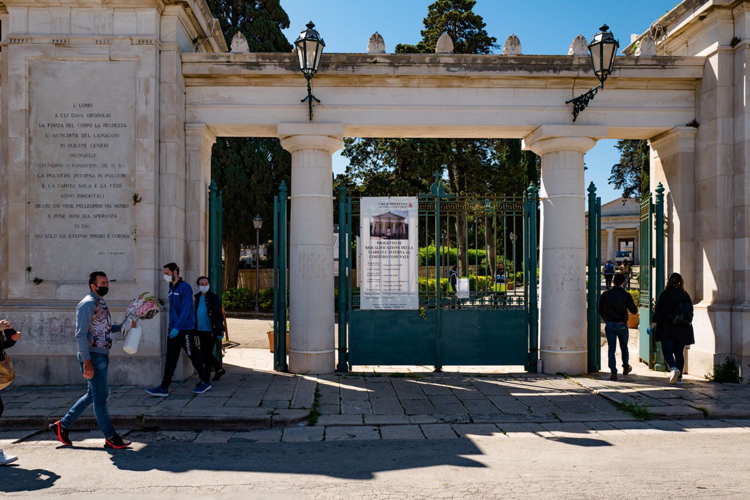 Entrata cimitero