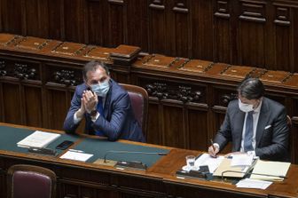 Francesco Boccia e Giuseppe Conte