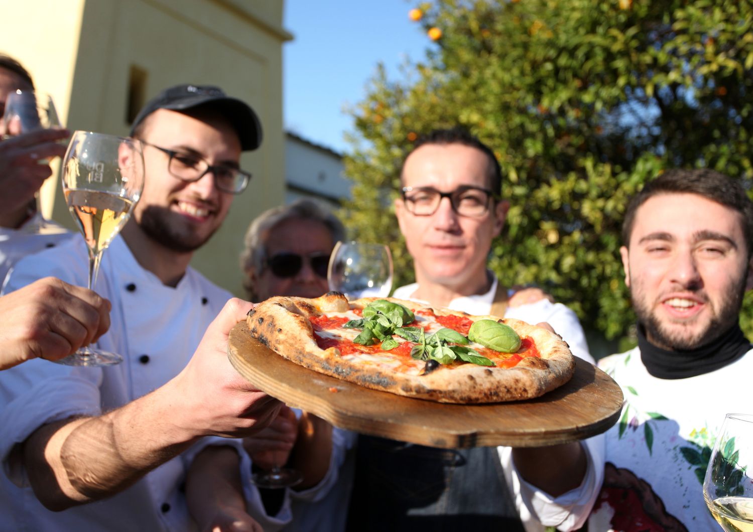 Pizza, vino, export italiano