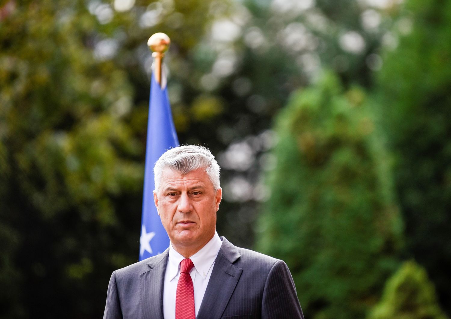 Il presidente del Kosovo, Hashim Thaci