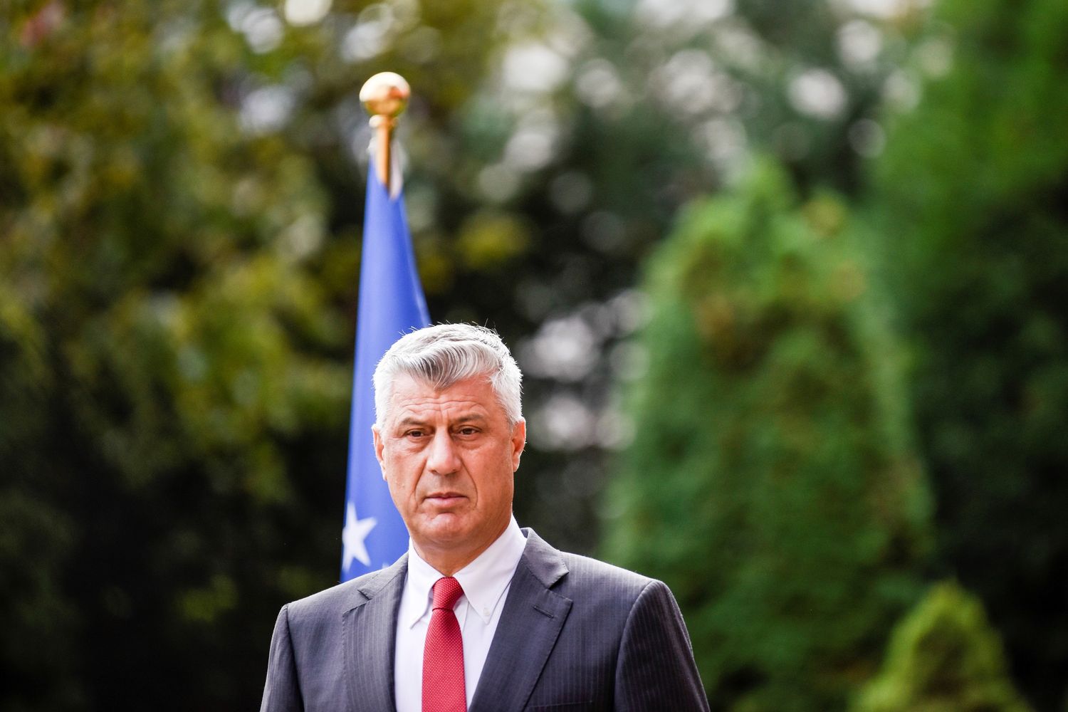 Il presidente del Kosovo, Hashim Thaci