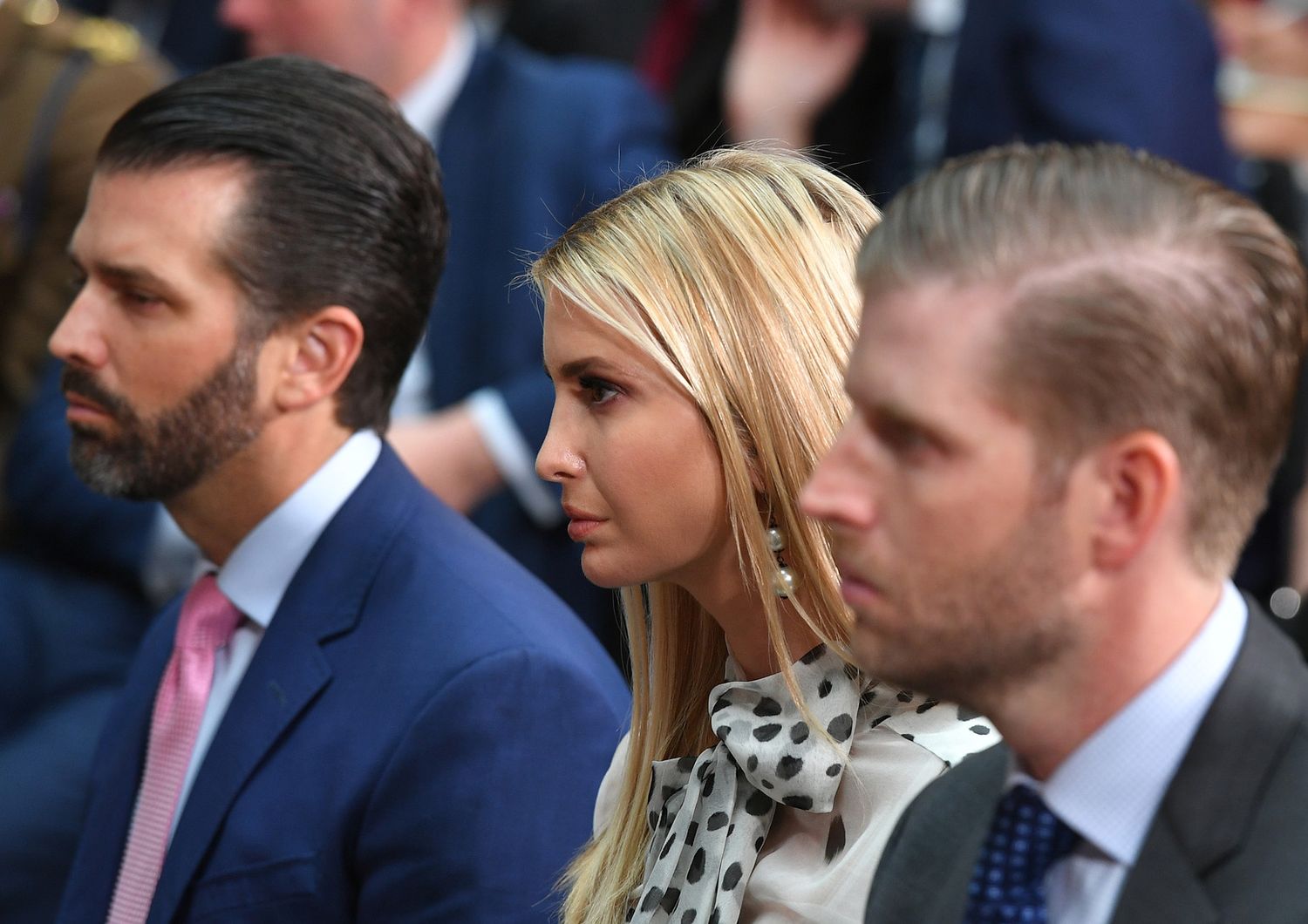 Donald Jr, Ivanka ed Eric Trump