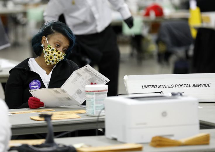 Usa 2020: lo scrutinio dei voti a Detroit