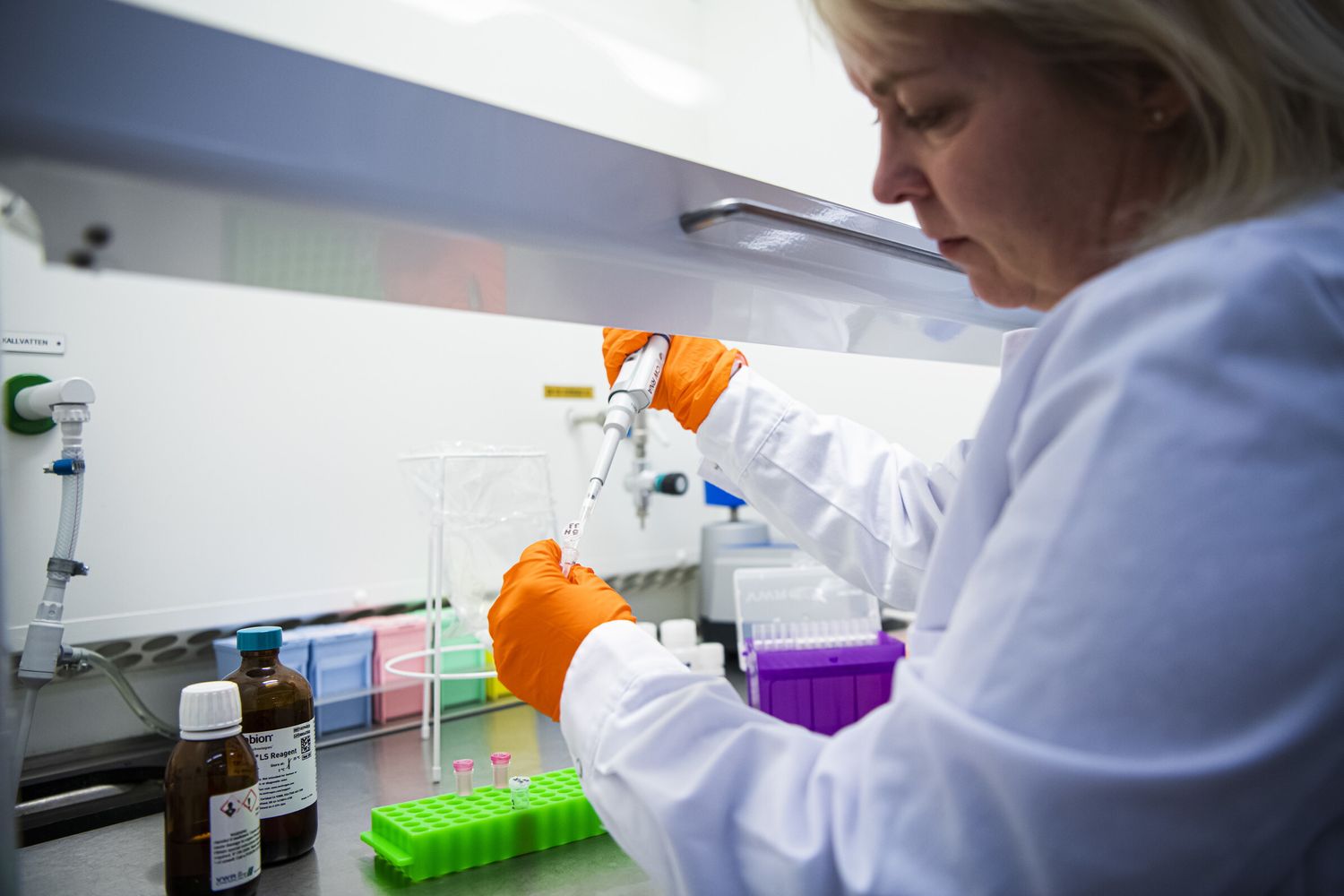 Il laboratorio &quot;Scienza per la vita&quot; di Solna, in Svezia