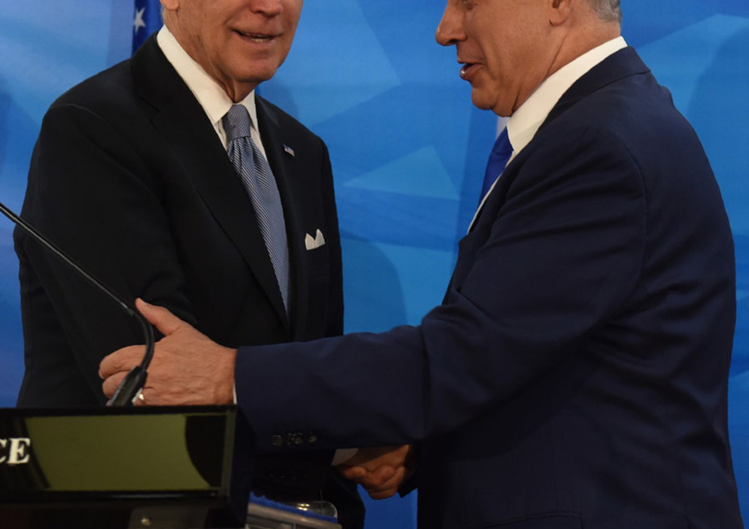 Joe Biden e Benjamin Netanyahu