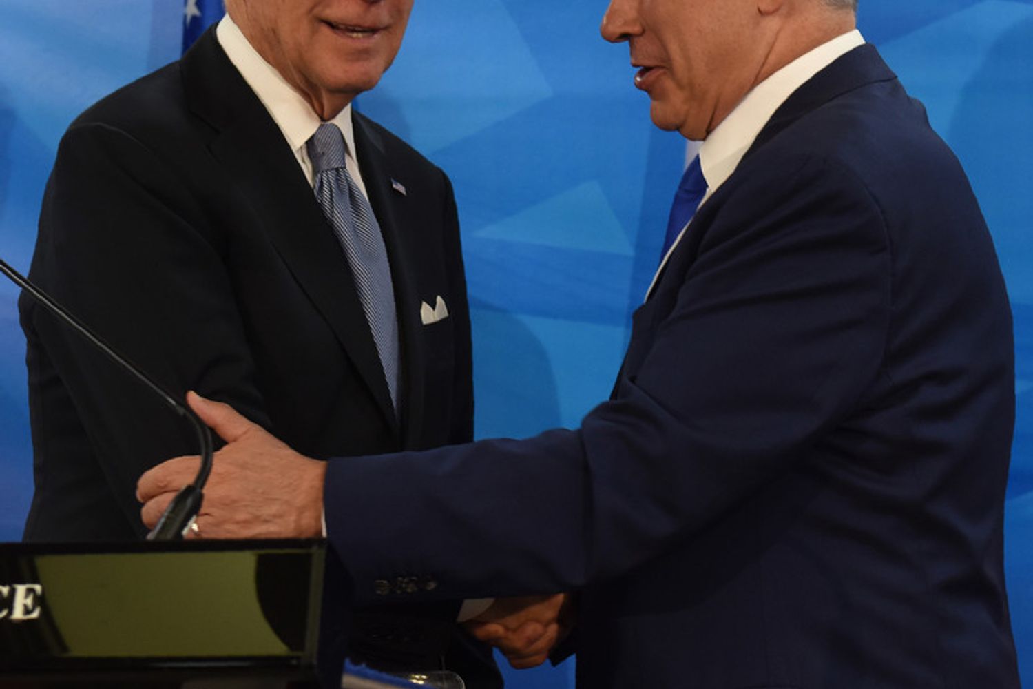 Joe Biden e Benjamin Netanyahu