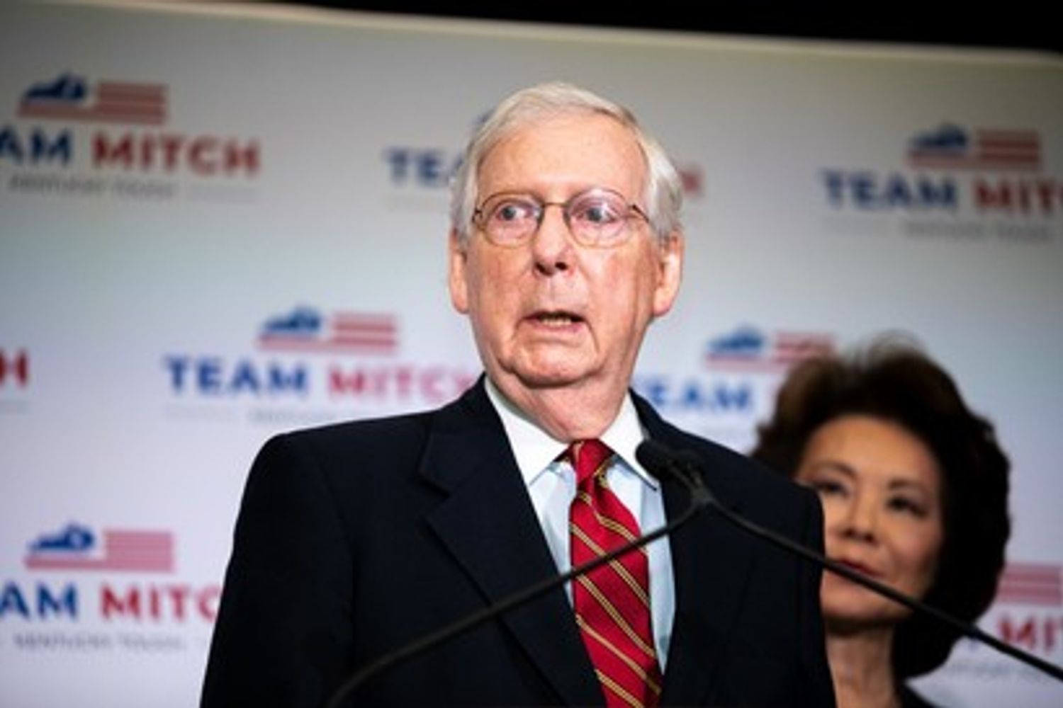 &nbsp;Il capogruppo dei repubblicani al Senato, Mitch McConnell