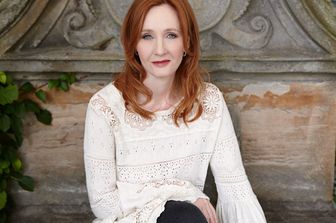 La scrittrice J.K. Rowling