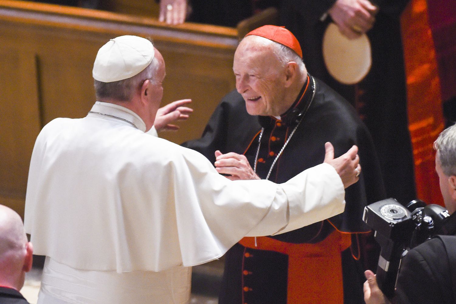 Papa Francesco e Theodore McCarrick