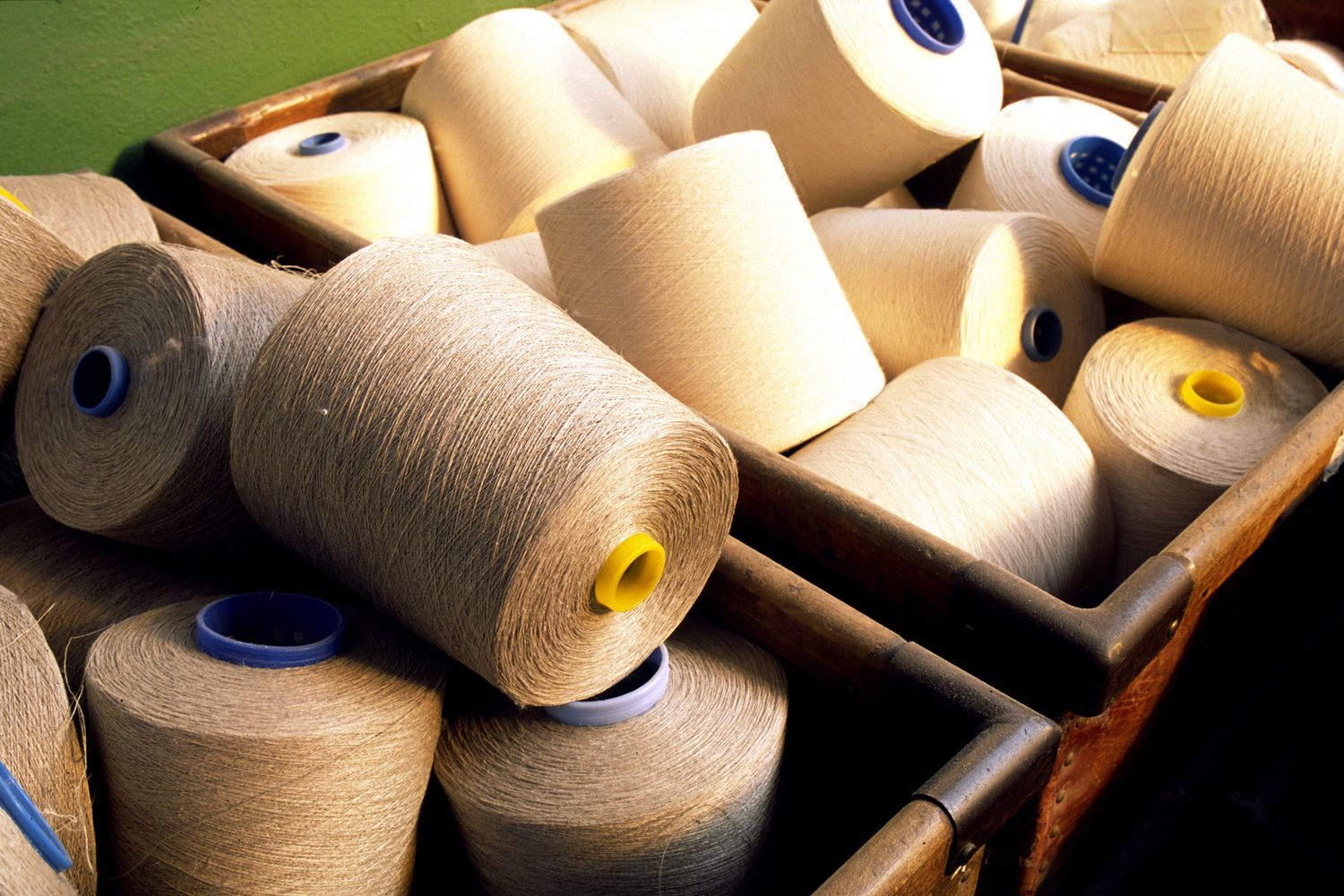 Rocchetti di filo di cotone