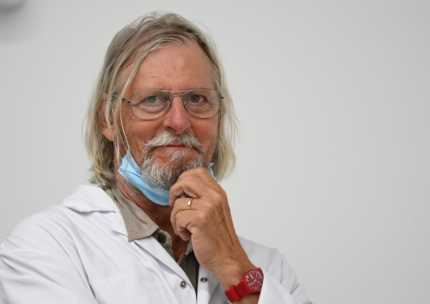 Il medico francese Didier Raoult, sostenitore dell'efficacia dell'idrossiclorochina