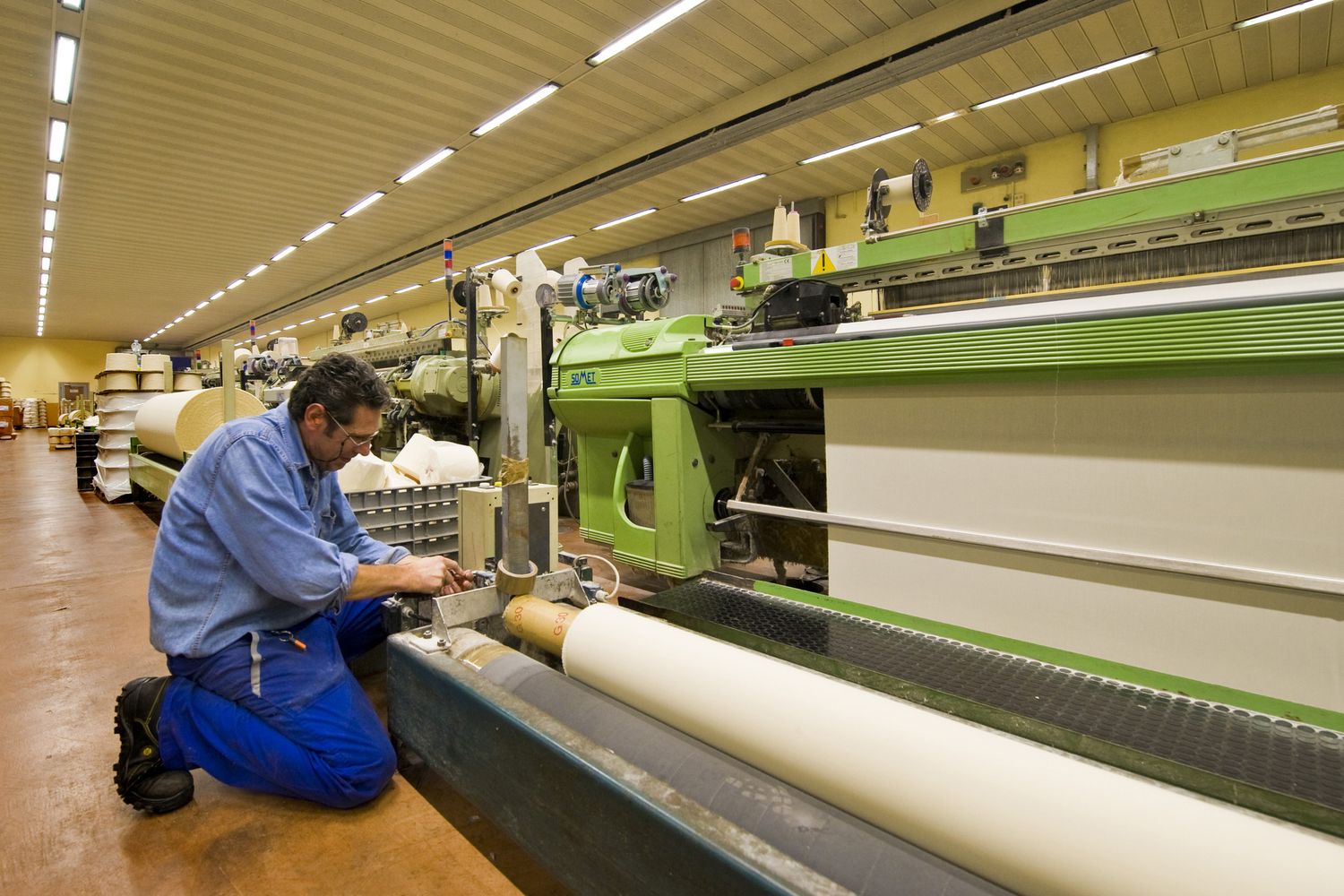 Un'industria tessile