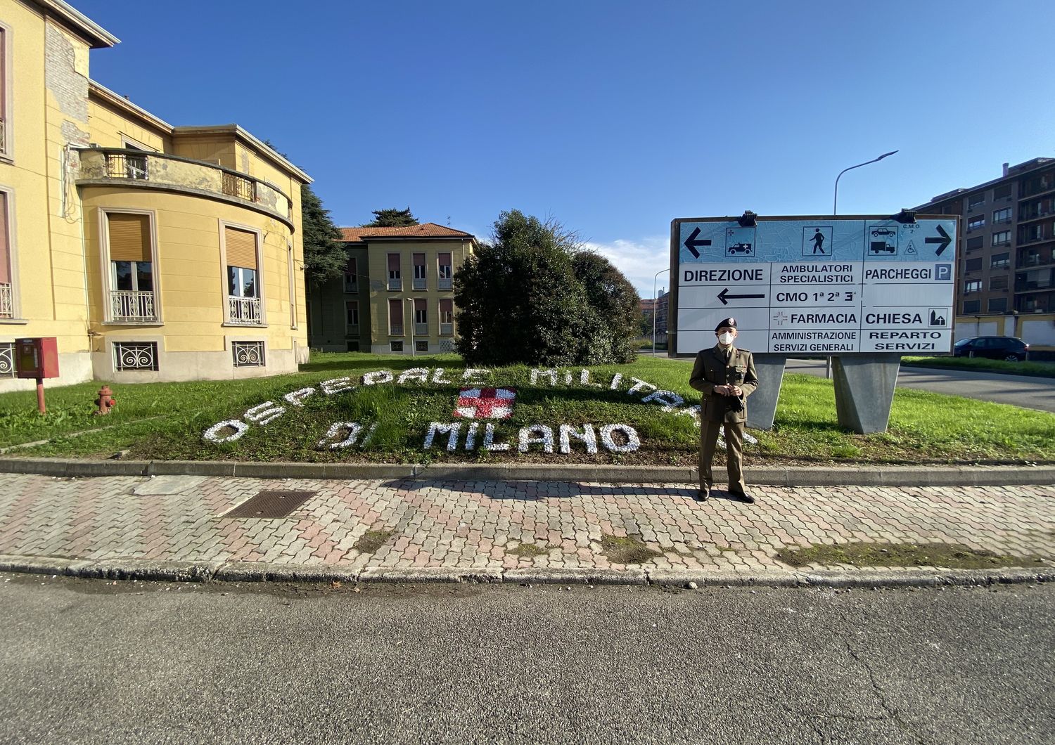 L'ospedale militare di Baggio