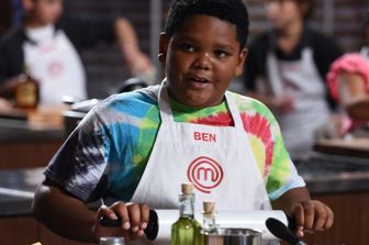 &nbsp;Ben Watkins foto dal profilo Twitter di Masterchef junior