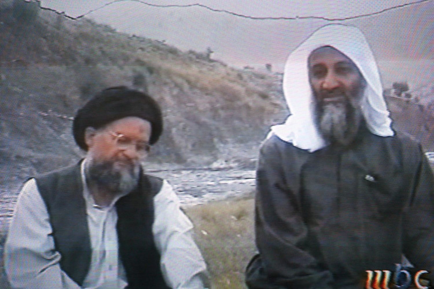 Ayman al-Zawahiri con Osama Bin Laden