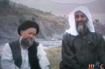 Ayman al-Zawahiri con Osama Bin Laden