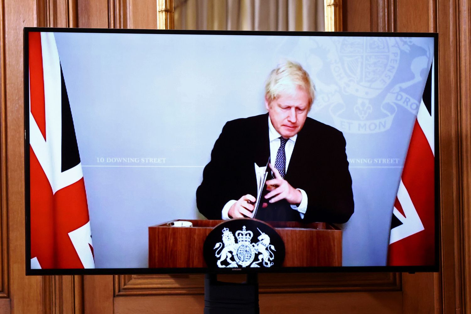 &nbsp;Il premier britannico Boris Johnson&nbsp;