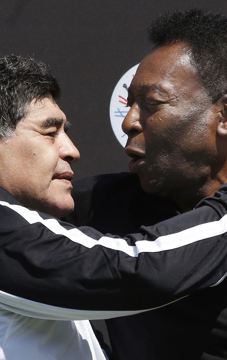 Maradona e Pel&egrave;